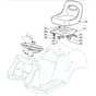 MTPH 14_92 H - 2008 - 299964433/MF8 - Mountfield Ride On Mower Seat Diagram