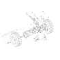 MULCHER 92 PRO 4WD KW - 2025 - Bertolini Ride On Mower Front axle Diagram