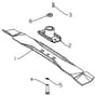 Masport Mulcher AL - 567969 - Sept 2012  >7660679 - 460mm Mulcher Blade Assembly
