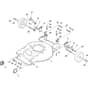 MULTICLIP 47 AE - 2016 - 298471008/S16 - Stiga Rotary Mower Deck and Height Adjusting Diagram