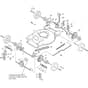 MULTICLIP 47 SQ - 2017-2019 - 298472848/S17 - Stiga Rotary Mower Deck and Height Adjusting Diagram