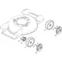 MULTICLIP 47 SQ - 2018 - 298472848/STX - Stiga Rotary Mower Wheels and Hub Caps Diagram