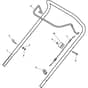 MULTICLIP 50 - 2024-2025 - 291501148/ST1 - Stiga Rotary Mower Handle Upper Part Diagram