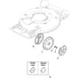 MULTICLIP 50 AE - 2017-2018 - 291501008/S17 - Stiga Rotary Mower Wheels and Hub Caps Diagram