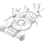 MULTICLIP 50 PLUS - 2010-2011 - 291501041/S10 - Stiga Rotary Mower Deck and Height Adjusting Diagram