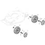 MULTICLIP 50 PLUS - 2010-2011 - 291501041/S10 - Stiga Rotary Mower Wheels and Hub Caps Diagram