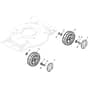 MULTICLIP 50 S - 2009-2013 - 291502044/ST9 - Stiga Rotary Mower Wheels and Hub Caps Diagram