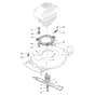 MULTICLIP 50 S RENTAL - 2011 - 291502021/S11 - Stiga Rotary Mower Blade Diagram