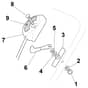MULTICLIP 50 S RENTAL - 2011 - 291502021/S11 - Stiga Rotary Mower Control Diagram