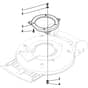 MULTICLIP 50 S SILENT PLUS - 2009-2010 - 291552041/ST9 - Stiga Rotary Mower Protection Belt Diagram