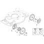 MULTICLIP 50 SX H - 2019 - 291502038/ST1 - Stiga Rotary Mower Wheels and Hub Caps Diagram