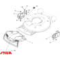 MULTICLIP PRO 50 - 2016-2017 - 291501138/S16 - Stiga Rotary Mower Mask Diagram