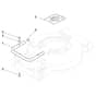 MULTICLIP PRO 53 SVX H - 2019 - 293533038/ST1 - Stiga Rotary Mower Mask Diagram