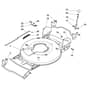 MULTICLIP RENTAL 50 S B - 2016-2018 - 291502128/S16 - Stiga Rotary Mower Deck and Height Adjusting Diagram