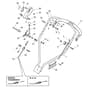 MULTICLIP RENTAL 50 S B - 2016-2018 - 291502128/S16 - Stiga Rotary Mower Handle Upper Part Diagram