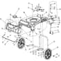 Billy Goat MV650SPH - MV650HSP Self-Propelled Vacuum Main Diagram