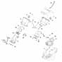 Stihl MVP 600.1 VS - Battery Bracket, Electronics, Motor - Parts Diagram