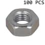 M10 Plain Nut, Pack of 100