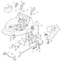 NP 534 TR/E-B - 2012-2016 - 292155523/12 - Castel Garden Rotary Mower Deck and Height Adjusting Diagram