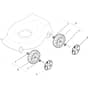NTL 480 - 2016-2019 - 299480661/GRB - Castel Garden Rotary Mower Wheels and Hub Caps Diagram