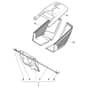 NTL 534 WTR-H - 2019 - 299536033/19 - Castel Garden Rotary Mower Grass Catcher Diagram