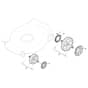 NTL 534 WTR/Q-B - 2017-2019 - 299536927/RFD - Castel Garden Rotary Mower Wheels and Hub Caps Diagram