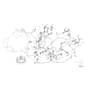 OM 102R/16 K - 2024 - Oleo-Mac Ride On Mower Electrical Parts Diagram