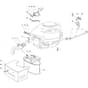 OM 103/16 K - 2020 - Oleo-Mac Ride On Mower Engine Diagram