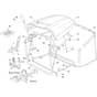 OM 103/16 K - 2020 - Oleo-Mac Ride On Mower Grassbag Diagram
