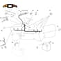 OM 104/19 KV - 2023 - Oleo-Mac Ride On Mower Electrical Parts Diagram