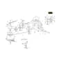 OM 104/19 KV - 2023 - Oleo-Mac Ride On Mower Transmission Diagram