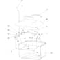 OM 106/16 KH EXCLUSIVE - 2024 - Oleo-Mac Ride On Mower Grass collector Diagram
