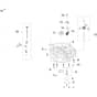 OM 106/16 KH (K1600AVD) - 2018 - Oleo-Mac Ride On Mower Crankcase cover Diagram