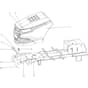 OM 106/17.5 H - 2016 - Oleo-Mac Ride On Mower Hood (2/2) Diagram