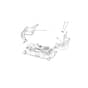 OM 106/22 HP - 2019 - Oleo-Mac Ride On Mower Mowing deck (2/2) Diagram