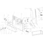 OM 106/24 KH 4x2 HD (K2400AVD V-TWIN-EURO5) - 2017 - Oleo-Mac Ride On Mower Chute and collector assy Diagram
