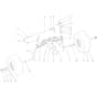 OM 106/24 KH 4x2 HD (K2400AVD V-TWIN-EURO5) - 2024 - Oleo-Mac Ride On Mower Front axle Diagram