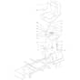 OM 106/24 KH (K2400AVD V-TWIN) 4x4 - 2017 - Oleo-Mac Ride On Mower Hood (1/2) Diagram