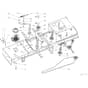 OM 106/24 KH (K2400AVD V-TWIN) 4x4 - 2022 - Oleo-Mac Ride On Mower Clutch pulley Diagram