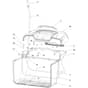 OM 106/24 KH (K2400AVD V-TWIN-EURO5) - 2019 - Oleo-Mac Ride On Mower Grass collector Diagram