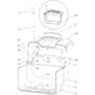 OM 106/24 KH (VICTUS) - 2024 - Oleo-Mac Ride On Mower Grass collector Diagram