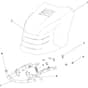 OM 107 L/16 KH (K1600AVD) - 2017 - Oleo-Mac Ride On Mower Hood (3/3) Diagram
