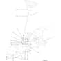 OM 107 L/24 KH (K2400AVD V-TWIN) - 2018 - Oleo-Mac Ride On Mower Steering arm Diagram