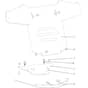 OM 107 L/24 KH (K2400AVD V-TWIN-EURO5) - 2023 - Oleo-Mac Ride On Mower Hood (2/3) Diagram