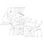OM 107 L/24 KH (K2400AVD V-TWIN-EURO5) - 2023 - Oleo-Mac Ride On Mower Mowing control Diagram