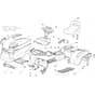 OM 108L/18.5 H - 2019 - Oleo-Mac Ride On Mower Body Diagram