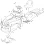 OM 123/22 V - 2019 - Oleo-Mac Ride On Mower Body Diagram