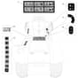 OM 84/14.5 K H - 2022 - Oleo-Mac Ride On Mower Labels 01 Diagram
