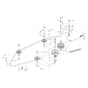 OM 86R/12.5 KM - 2025 - Oleo-Mac Ride On Mower Transmission Diagram