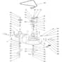 OM 92/16KH EXCLUSIVE (K1600AVD) - 2024 - Oleo-Mac Ride On Mower Mowing deck (1/2) Diagram
